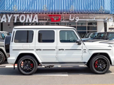 2024 Mercedes-Benz G-Class G 63 AMG 4.0 Litres V8 Biturbo Petrol Engine White SUV Automatic