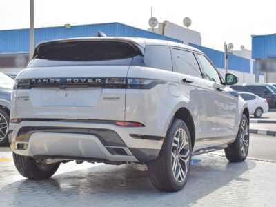 2022 Land Rover Range Rover Evoque P300 Hybrid 2.0L 4 Cylinders Engine Silver Burgundy SUV