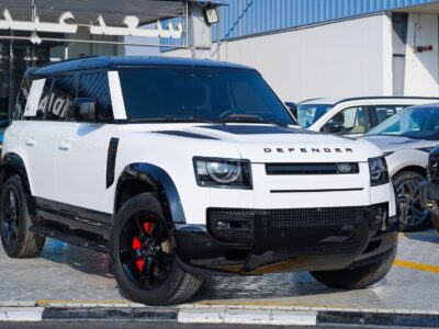 2024 Land Rover Defender 3.0L turbo Six-Cylinder Petrol Engine White Tan SUV Automatic