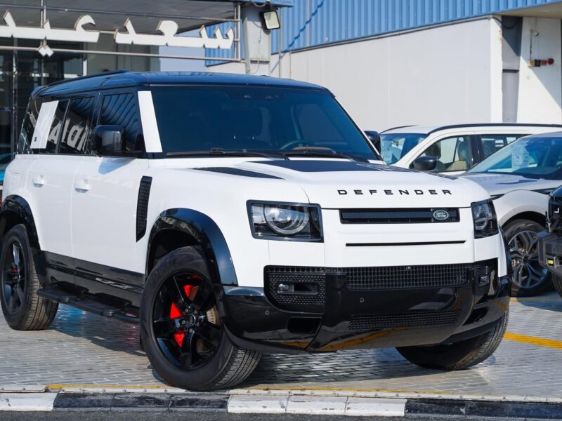 2024 Land Rover Defender 3.0L turbo Six-Cylinder Petrol Engine White Tan SUV Automatic