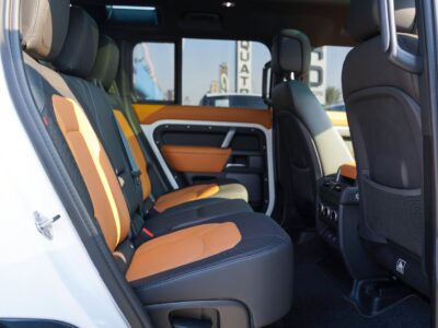 2024 Land Rover Defender 3.0L turbo Six-Cylinder Petrol Engine White Tan SUV Automatic