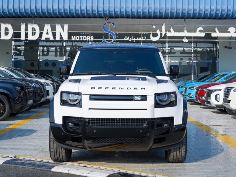 2024 Land Rover Defender 3.0L turbo Six-Cylinder Petrol Engine White Tan SUV Automatic