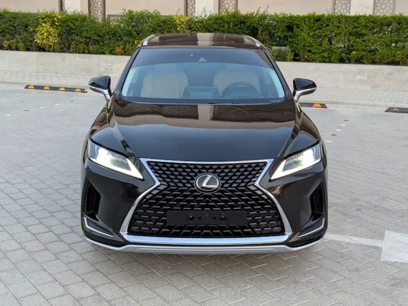 2021 Lexus RX-Series RX 350 Platinum 6 Cylinders Petrol Engine Black Beige SUV US Specs