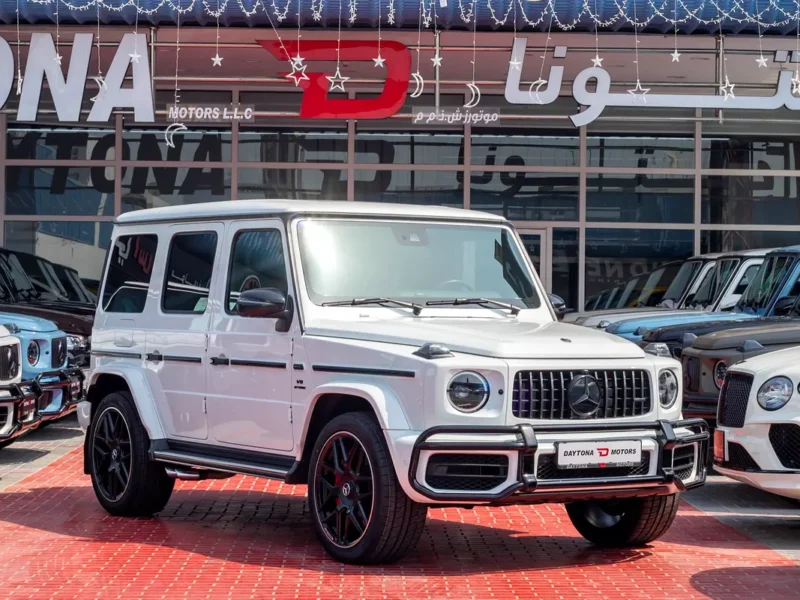 2024 Mercedes-Benz G-Class G 63 AMG 4.0 Litres V8 Biturbo Petrol Engine White SUV Automatic