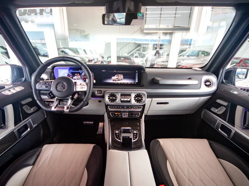 2024 Mercedes-Benz G-Class G 63 AMG 4.0 Litres V8 Biturbo Petrol Engine White SUV Automatic