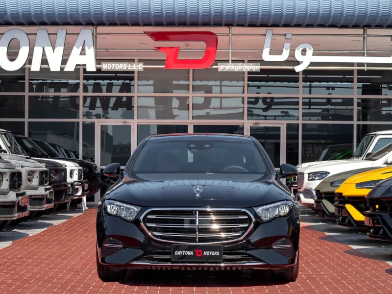 2025 Mercedes-Benz E-Class E 300 V4 2.0 Litres Turbo Petrol Engine Black Brown Sedan