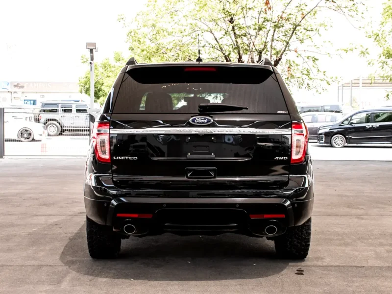 2012 Ford Explorer Limited 6 Cylinders Petrol Engine Black SUV Japanese Specs Fully Loaded