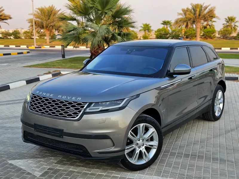 2018 Land Rover Range Rover Velar P250 S 2.0L 4 Cylinders Petrol Engine Silver Beige SUV GCC