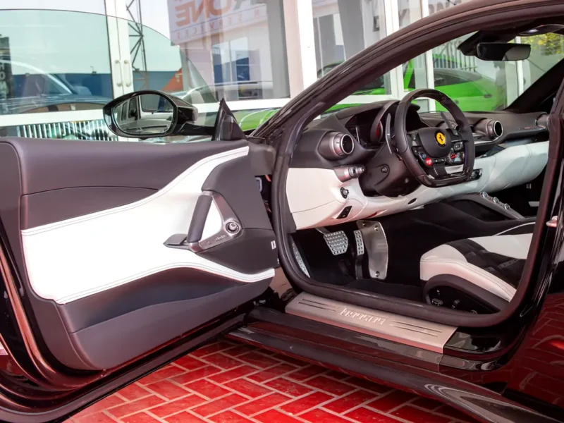 2020 Ferrari 812 Superfast 6.5 Litres V12 Engine Black Coupe Japanese Specs Automatic