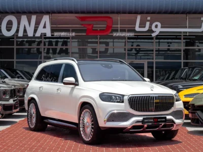 2023 Mercedes-Benz GLS-Class V8 4.0L Twin Turbo Engine White Black SUV Japanese Specs