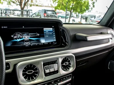 2022 Mercedes-Benz G-Class G 63 AMG 4.0L V8 Biturbo Engine White Black SUV 5A Auction Grade