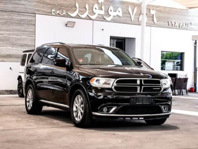2018 Dodge Durango SXT 6 Cylinders Petrol Engine Black Well Maintained SUV American Specs