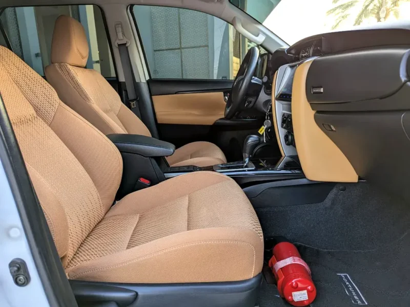 2024 Toyota Fortuner EXR 2.7 Litres 4-Cylinder Petrol Engine White Brown SUV GCC Specs