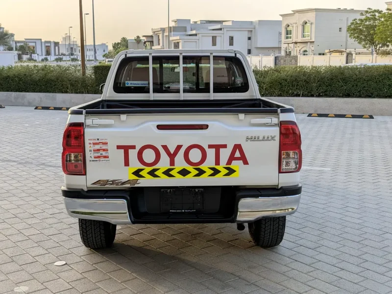 2024 Toyota Hilux Double Cab GLX 2.4L 4 Cylinders Petrol Engine White Maroon Pickup Truck