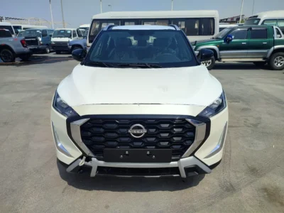 2025 Nissan Magnite S 1.0 Litres 3 Cylinders Petrol Engine White Black Crossover Full Option