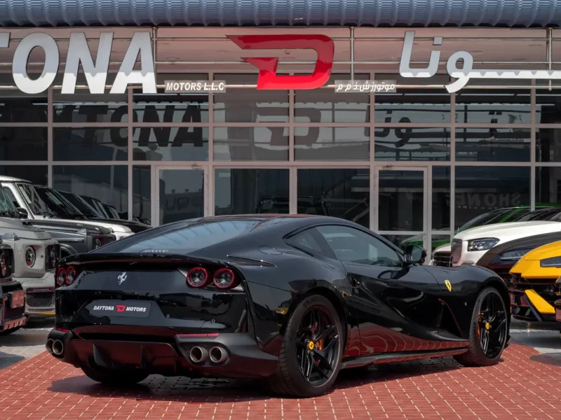2020 Ferrari 812 Superfast 6.5 Litres V12 Engine Black Coupe Japanese Specs Automatic