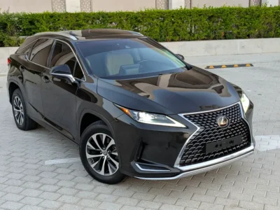 2021 Lexus RX-Series RX 350 Platinum 6 Cylinders Petrol Engine Black Beige SUV US Specs