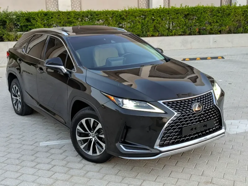 2021 Lexus RX-Series RX 350 Platinum 6 Cylinders Petrol Engine Black Beige SUV US Specs