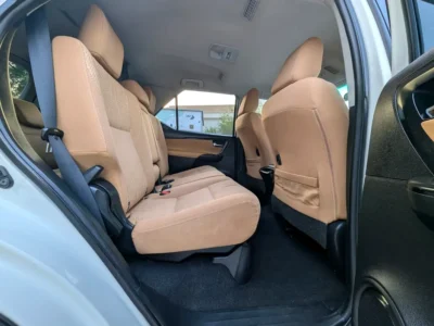 2022 Toyota Fortuner GXR 2.8 Litres 4 Cylinders Diesel Engine White Beige SUV GCC Specs