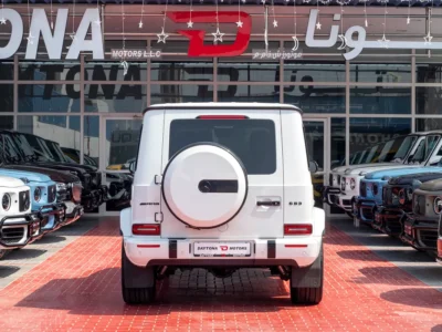2024 Mercedes-Benz G-Class G 63 AMG 4.0 Litres V8 Biturbo Petrol Engine White SUV Automatic