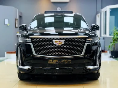 2022 Cadillac Escalade Platinum Luxury 6.2 Litres V8 Petrol Engine Black SUV Automatic