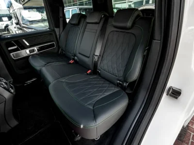 2022 Mercedes-Benz G-Class G 63 AMG 4.0 Litres V8 Biturbo Petrol Engine White Black SUV