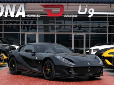 2020 Ferrari 812 Superfast 6.5 Litres V12 Engine Black Coupe Japanese Specs Automatic