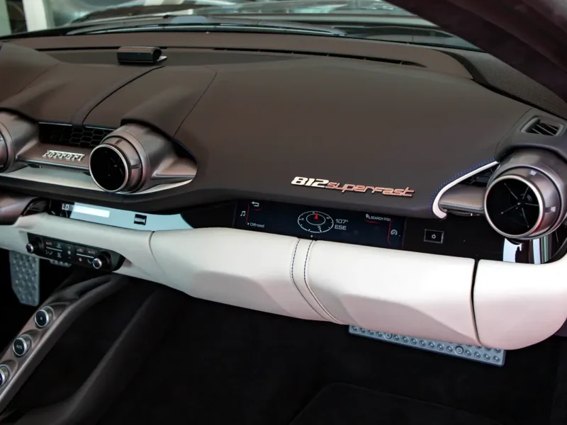 2020 Ferrari 812 Superfast 6.5 Litres V12 Engine Black Coupe Japanese Specs Automatic