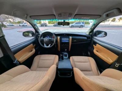 2022 Toyota Fortuner GXR 2.8 Litres 4 Cylinders Diesel Engine White Beige SUV GCC Specs