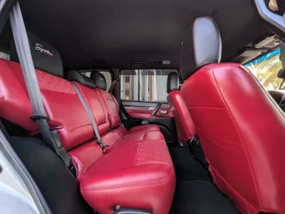 2020 Mitsubishi Pajero GLS Top Line 3.8L V6 White Red SUV GCC Specs EXCELLENT CONDITION