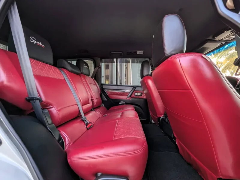 2020 Mitsubishi Pajero GLS Top Line 3.8L V6 White Red SUV GCC Specs EXCELLENT CONDITION