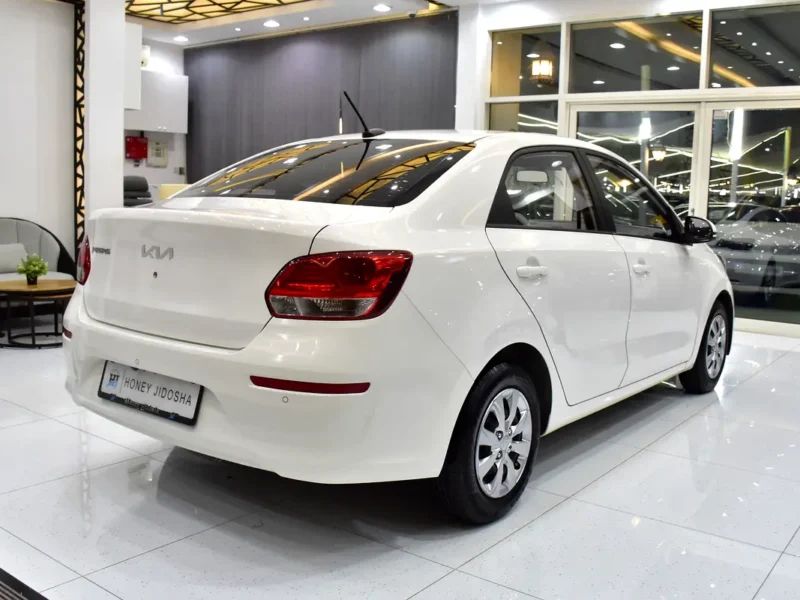 2024 Kia Pegas EX 4 Cylinders Petrol Engine White Grey Sedan GCC Specs Automatic