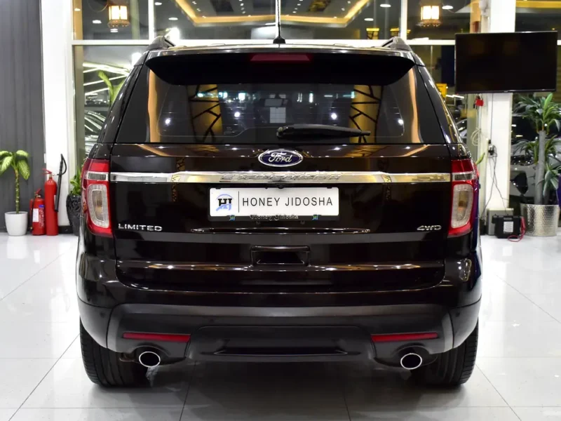2013 Ford Explorer Limited 6 Cylinders Petrol Engine Brown Beige SUV GCC Specs Automatic