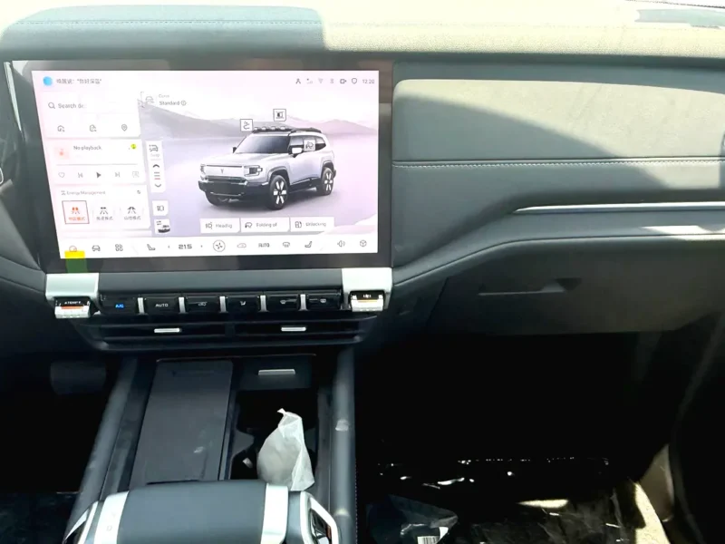 2024 Changan Deepal G318 Flagship 4 Cylinders Engine EREV Black SUV Chinese Specs
