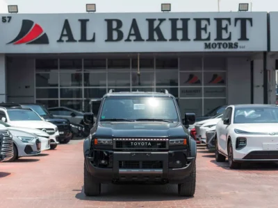 2025 Toyota Prado TXL 2.4 Litres 4 Cylinders Petrol Engine Black Tan SUV GCC Specs 4WD