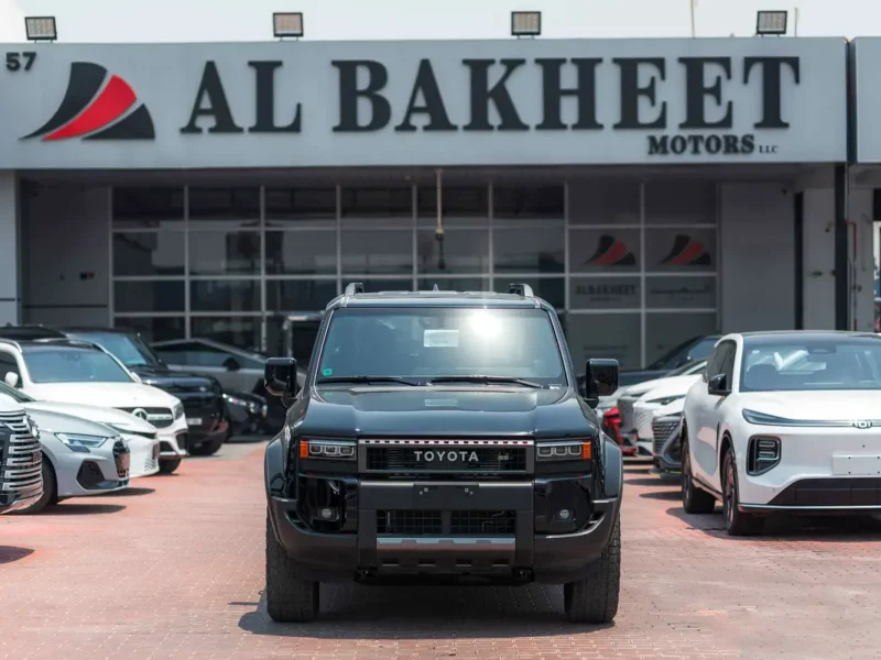 2025 Toyota Prado TXL 2.4 Litres 4 Cylinders Petrol Engine Black Tan SUV GCC Specs 4WD