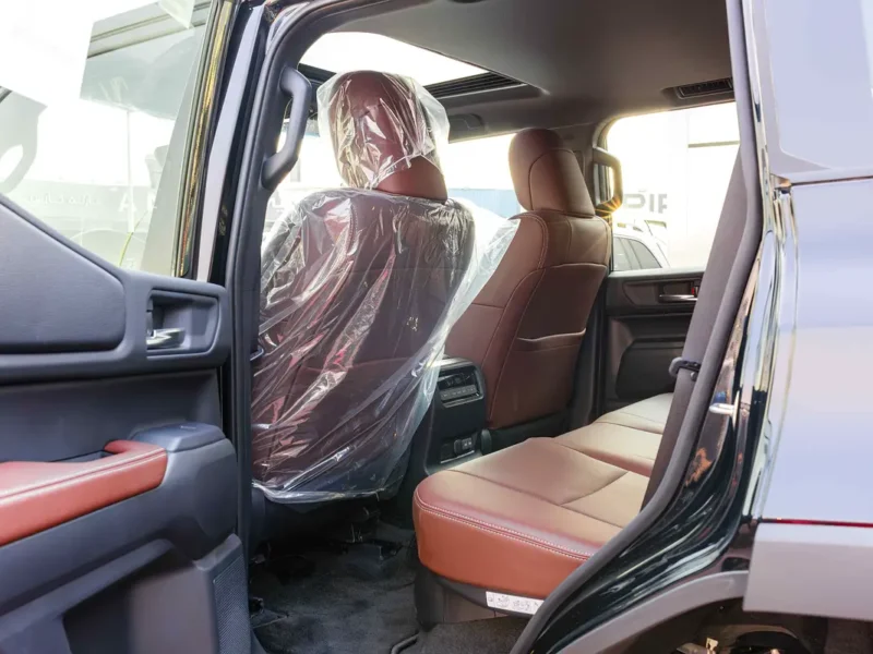 2025 Toyota Prado TXL 2.4 Litres 4 Cylinders Petrol Engine Black Tan SUV GCC Specs 4WD