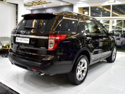 2013 Ford Explorer Limited 6 Cylinders Petrol Engine Brown Beige SUV GCC Specs Automatic