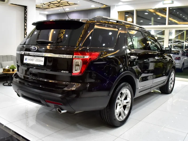 2013 Ford Explorer Limited 6 Cylinders Petrol Engine Brown Beige SUV GCC Specs Automatic