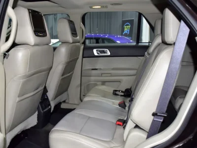 2013 Ford Explorer Limited 6 Cylinders Petrol Engine Brown Beige SUV GCC Specs Automatic