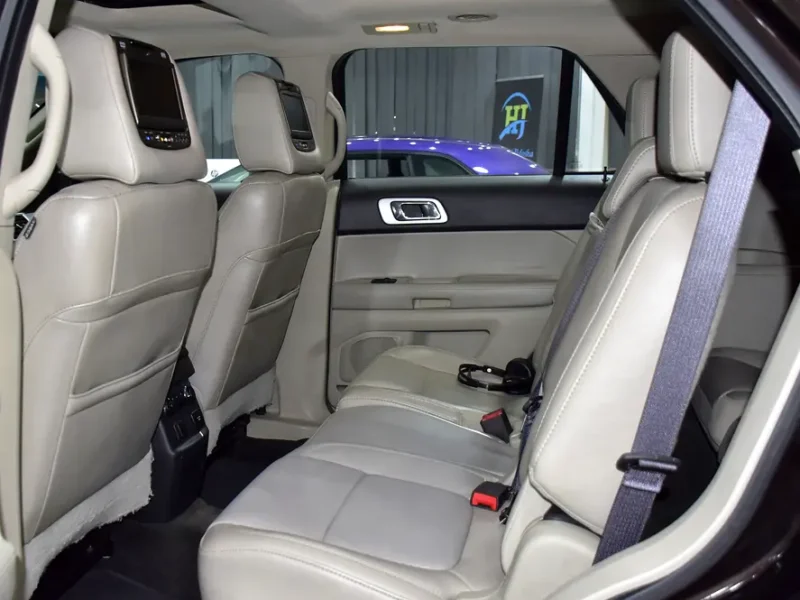 2013 Ford Explorer Limited 6 Cylinders Petrol Engine Brown Beige SUV GCC Specs Automatic
