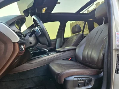 2015 BMW X5 xDrive35i 3.0L inline-6 TwinPower Turbo Engine Silver Brown SUV GCC Specs