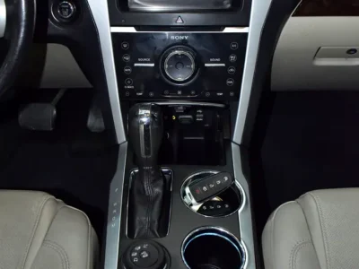 2013 Ford Explorer Limited 6 Cylinders Petrol Engine Brown Beige SUV GCC Specs Automatic