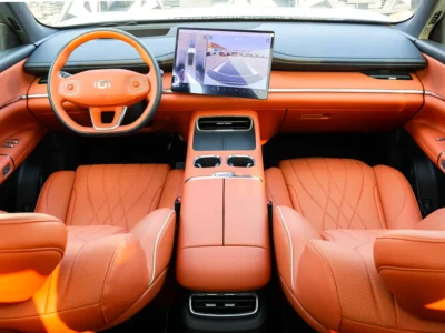 2025 Changan Nevo Q07 Premium 1.5 Plug-In Hybrid 4 Cylinders Engine White Orange SUV