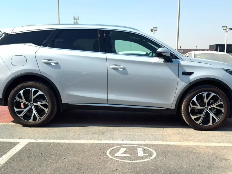 2025 BYD Tang Flagship Plug-in Hybrid 4 Cylinders Engine White SUV Chinese Specs Automatic