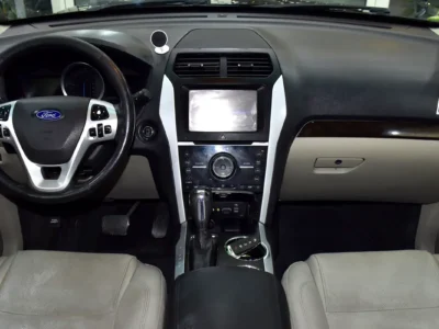 2013 Ford Explorer Limited 6 Cylinders Petrol Engine Brown Beige SUV GCC Specs Automatic