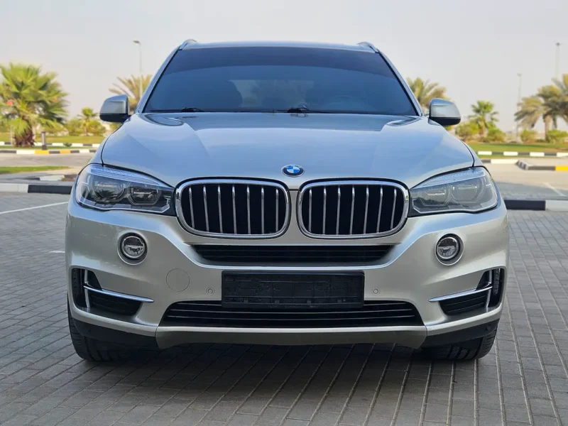 2015 BMW X5 xDrive35i 3.0L inline-6 TwinPower Turbo Engine Silver Brown SUV GCC Specs