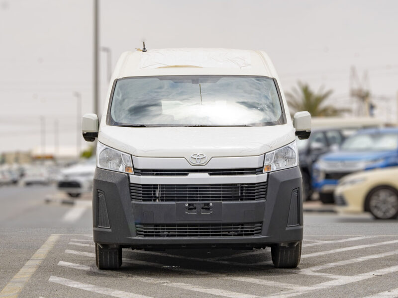 2026 Toyota Hiace 3.5L V6 24-Valve DOHC VVT-i Manual Transmission White Grey High Roof Van