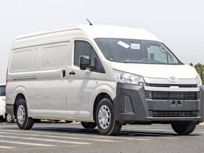 2026 Toyota Hiace Cargo RWD 3.5L V6 Naturally Aspirated Petrol White Grey Van GCC Specs