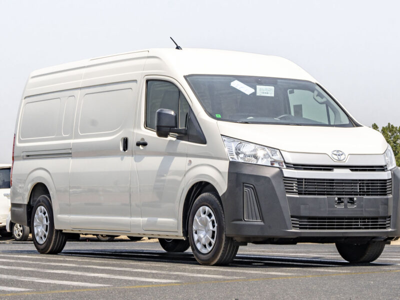 2026 Toyota Hiace Cargo RWD 3.5L V6 Naturally Aspirated Petrol White Grey Van GCC Specs